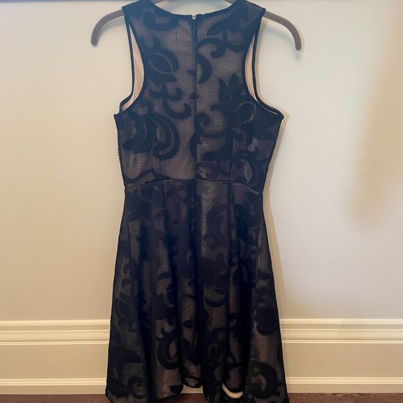NWT Sleeveless Lace Fit & Flare Dress - Picture 2 of 5